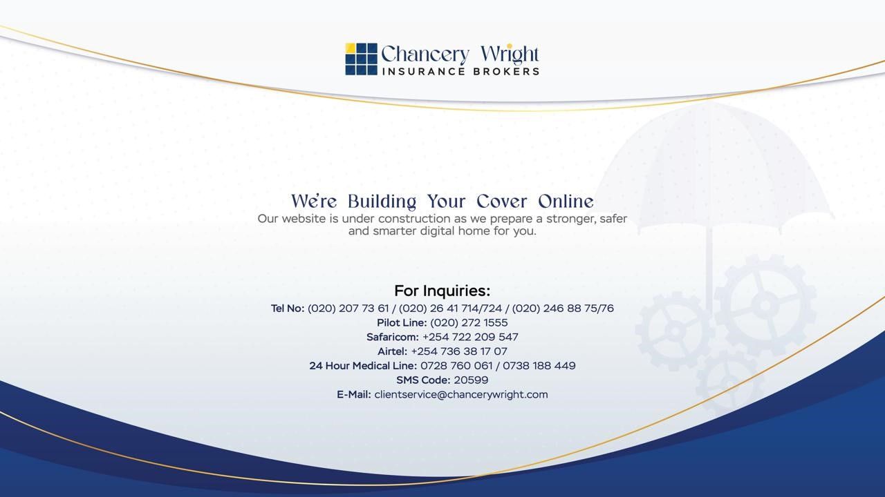 Chancery Wright Insurance Brokers - Website Under Construction